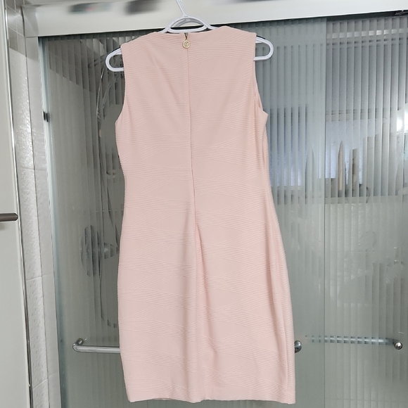 Tommy Hilfiger Pink Sleeveless Sheath Dress for Cocktail Events - Picture 2 of 10